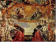 Peter Paul Rubens The Gonzaga Family Adoring the Trinity (mk01) oil on canvas